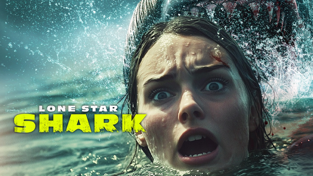 Lone Star Shark Poster